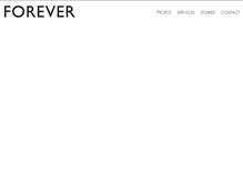 Tablet Screenshot of foreverstrategy.com
